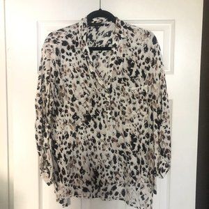 Leopard Print Blouse